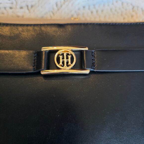 NEW Tommy Hilfiger Women Iviann High Shaft Riding Boot SZ 10M Black - Picture 3 of 6